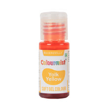 Load image into Gallery viewer, Colourmist Soft Gel Paste Food Color, (Yolk Yellow), 20g | Edible Gel Colour For Fondant / Dessert / Baking |