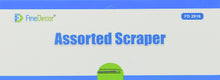 Load image into Gallery viewer, FINEDECOR ASSORTED SCRAPER, SET OF 4 - FD 2916 (PACK OF 1)