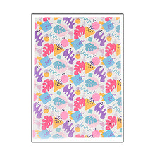 Load image into Gallery viewer, FooDecor Proffessionals Printed Edible Wafer Paper Sheets, Cake Decoration Sheet, Party Design Theme Dye Frosting Sheet, Cake Wrap, A4 Size - BV 3033
