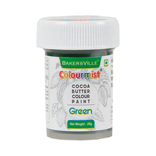 Load image into Gallery viewer, Colourmist Edible Cocoa Butter Colour Paint ( Green ), 20g | Cocoa Butter Color Paint For Chocolate, Icing, Airbrush, Gumpaste | Green, 20g

