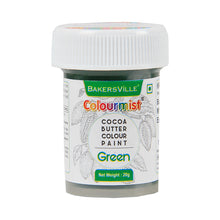 Load image into Gallery viewer, Colourmist Edible Cocoa Butter Colour Paint ( Green ), 20g | Cocoa Butter Color Paint For Chocolate, Icing, Airbrush, Gumpaste | Green, 20g