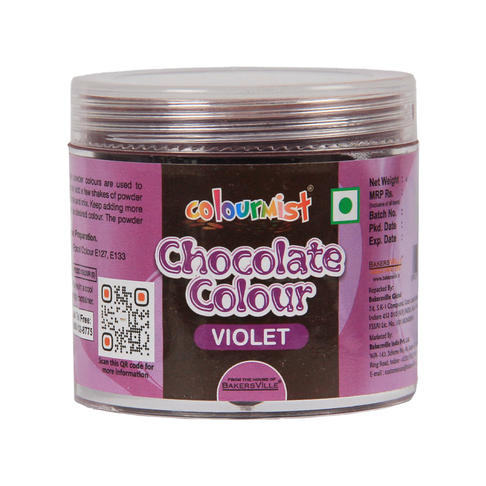 Colourmist Edible Chocolate Powder Colour (Violet), 25gm