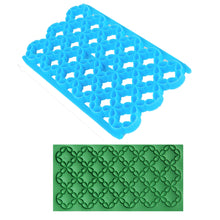 Load image into Gallery viewer, FineDecor Four Petal Flower Shape Fondant Quilt Mold Embosser Biscuit Mold Cookie Cutter For Cupcake Decoration And Cake Decorating  Tool - FD 3271