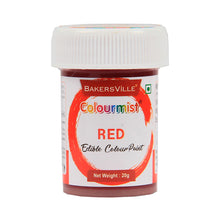 Load image into Gallery viewer, Colourmist Edible Colour Paint ( Red ), 20g | Food Paint Colour For Cake / Icing / Fondant / Craft | 20g