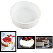Load image into Gallery viewer, FineDecor Round Shape Silicone Mousse Cake Mould, Non-stick Round Shape Silicone Mould Tray for Baking, Dessert, Biscuit and Soap - FD 3180
