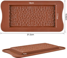 Load image into Gallery viewer, FineDecor Coffee Beans Shape Silicone Chocolate Bar Mould - FD 3433