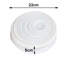 Load image into Gallery viewer, FineDecor Drop Wave Shape Silicone Mousse/Pinata Cake Mould,Non-stick Drop Wave Shape Mould Tray for Baking, Dessert, Biscuit and Soap, FD 3174