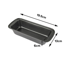 Load image into Gallery viewer, FineDecor Toast Pan ( Black ), Carbon Steel Bread Pan, Nonstick Loaf Pan for Baking with Easy Grips Handles ( 7.5 * 5 * 2.5 inch)FD 3317