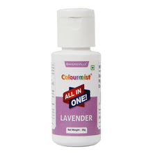 Load image into Gallery viewer, Colourmist All In One Food Colour (Lavender), 30g | Multipurpose Concentrated Color for Chocolates, Icing, Sweets, Fondant &amp; for All Food Products
