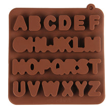 Load image into Gallery viewer, FineDecor Silicone Chocolate Mould Alphabetic Chocolate / Chocolate Alphabet Candy Mold Ice Cube Tray - FD 3437