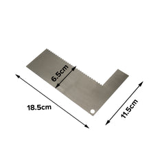 Load image into Gallery viewer, FineDecor Cake Scraper / Cake Edge Shaper / Cake Smoother, Cake Icing Scraper Cake Smoother Scraper Cutters Smoother Tool - FD 3346