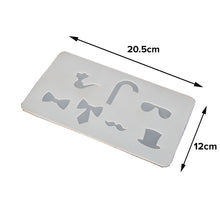 Load image into Gallery viewer, FineDecor Accessories Pattern Silicone Chocolate Garnishing Mould 7 Cavity, Clothing Shape Garnishing Sheet For Chocolate And Cake Decoration FD 3520