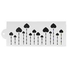 Load image into Gallery viewer, FineDecor Reusable Cake Decorating Stencil | Spray Floral Cake Mould | Wedding Cake Stencil | Cake Border Side Decoration Tool | FD 3331