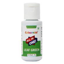 Load image into Gallery viewer, Colourmist All In One Food Colour (Leaf Green), 30g | Multipurpose Concentrated Color for Chocolates, Icing, Sweets, Fondant &amp; for All Food Products
