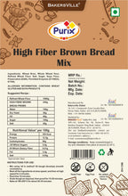 Load image into Gallery viewer, Purix Brown Bread Mix / High Fiber & Protein Rich Bread Flour, 1 kg