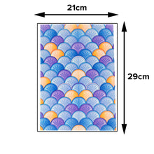 Load image into Gallery viewer, FooDecor Proffessionals Printed Edible Wafer Paper Sheets, Cake Decoration Sheet, Party Design Theme Dye Frosting Sheet, Cake Wrap, A4 Size - BV 3034