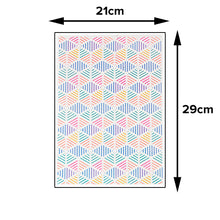 Load image into Gallery viewer, FooDecor Proffessionals Printed Edible Wafer Paper Sheets, Cake Decoration Sheet, Party Theme Dye Frosting Sheet, Edible Cake Wrap, A4 Size - BV 3031