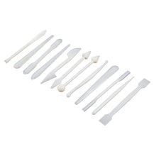 Load image into Gallery viewer, FineDecor 12pcs Set Sugar Crafts Modeling Tool Pottery Carving Tools for Shaping and Sculpting for Fondant and Gum Paste - (12 Pcs X 1 SET) - FD 2659