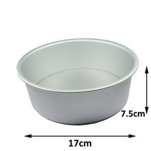 Load image into Gallery viewer, FineDecor Premium Aluminium Cake Pan/Mould Removable Bottom, Round Shape (6 inch diameter * 3 inch height), FD 3024