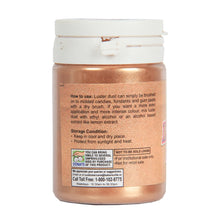 Load image into Gallery viewer, Glint Edible Luster Dust ( Copper ), 10g | Pearl Dust | Edible Sparkle Dust | Edible Product for Cake Decor | Glittering Shiner Dust | Copper - 10g