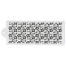 Load image into Gallery viewer, FineDecor Reusable Cake Decorating Stencil | Spray Floral Cake Mould | Wedding Cake Stencil | Cake Border Side Decoration Tool | FD 3329