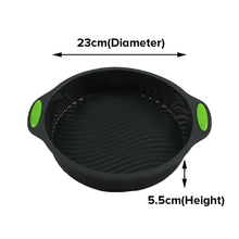 Load image into Gallery viewer, FineDecor 5 psc Premium NonStick Silicone Bakeware Set, Non Stick Doughnut Pan, Muffin Pan, Loaf Pan, Round & Square Pan Kitchen Tool, FD 3401, Black