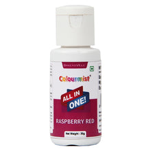 Load image into Gallery viewer, Colourmist All In One Food Colour (Raspberry Red), 30g |Multipurpose Concentrated Color for Chocolates, Icing, Sweet, Fondant &amp; for All Food Products
