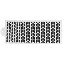 Load image into Gallery viewer, FineDecor Reusable Big Cake Decorating Stencil | Big Spray Floral Cake Mould | Wedding Cake Big Stencil | Cake Border Side Decoration Tool | FD 3338