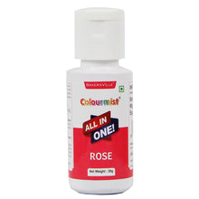 Load image into Gallery viewer, Colourmist All In One Food Colour (Rose), 30g | Multipurpose Concentrated Food Color for Chocolates, Icing, Sweets, Fondant &amp; for All Food Products
