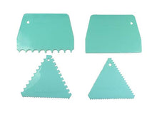 Load image into Gallery viewer, FineDecor Cake Turntable 12 Inch (30 cm) & Piping Pastry Bag (100 Pcs) & Assorted Cake Scrapper Set of 4.