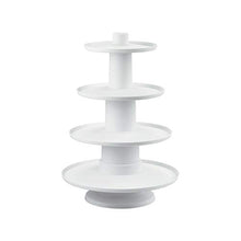 Load image into Gallery viewer, Wilton 4-Tier Stacked Cupcake and Dessert Tower, (16.22”X12”)
