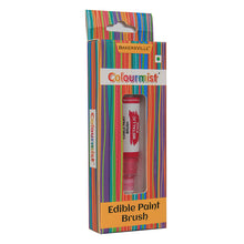 Load image into Gallery viewer, Colourmist Edible Paint Brush With Metallic Paint ( Metallic Pink ) | Food Colour Paint Brush For Dessert | 1pc