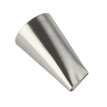 Load image into Gallery viewer, FineDecor Piping Tip, Stainless Steel Icing Piping Nozzle Tip, Cake Decorating Tools Cream Puff Decor Pastry Icing Piping Tool for Baker, 1psc (A9)