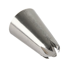 Load image into Gallery viewer, FineDecor Large Piping Tip, Stainless Steel Icing Piping Nozzle Tip, Cake Decorating Tools Cream Puff Decor Pastry Icing Tool for Baker, 1psc (C7)