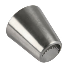 Load image into Gallery viewer, FineDecor Russian Piping Tip, Cake Decoration Nozzle Cream Icing Nozzle Tip Stainless Steel Nozzle Cream Puff Decor Pastry Icing Tool, 1psc (D8)