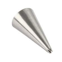 Load image into Gallery viewer, FineDecor Large Piping Tip, Stainless Steel Icing Piping Nozzle Tip, Cake Decorating Tools Cream Puff Decor Pastry Icing Tool for Baker 1psc (B11)