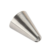 Load image into Gallery viewer, FineDecor Piping Tip, Stainless Steel Icing Piping Nozzle Tip, Cake Decorating Tools Cream Puff Decor Pastry Icing Piping Tool for Baker, 1psc (A33)