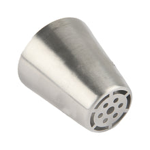 Load image into Gallery viewer, FineDecor Russian Piping Tip, Cake Decoration Nozzle Cream Icing Nozzle Tip Stainless Steel Nozzle Cream Puff Decor Pastry Icing Tool, 1psc (D1)