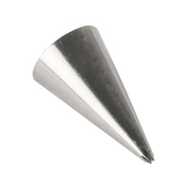 Load image into Gallery viewer, FineDecor Piping Tip, Stainless Steel Icing Piping Nozzle Tip, Cake Decorating Tools Cream Puff Decor Pastry Icing Piping Tool for Baker, 1psc (A4)
