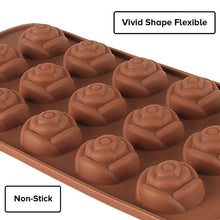 Load image into Gallery viewer, Finedecor Silicone Rose Design Chocolate Mould - FD 3143, (15 Cavities)
