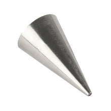 Load image into Gallery viewer, FineDecor Piping Tip, Stainless Steel Icing Piping Nozzle Tip, Cake Decorating Tools Cream Puff Decor Pastry Icing Piping Tool for Baker, 1psc (A1)