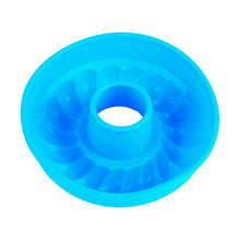 Load image into Gallery viewer, FineDecor Silicone Bundt Cake Pan, Nonstick Round Fluted Mold 5 Inch - Tube Cake Pan Silicone Baking Molds for Jello, Gelatin, Pound Cake, FD 3190