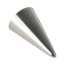 Load image into Gallery viewer, FineDecor Piping Tip, Stainless Steel Icing Piping Nozzle Tip, Cake Decorating Tools Cream Puff Decor Pastry Icing Piping Tool for Baker, 1psc (A24)