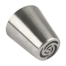 Load image into Gallery viewer, FineDecor Russian Piping Tip, Cake Decoration Nozzle Cream Icing Nozzle Tip Stainless Steel Nozzle Cream Puff Decor Pastry Icing Tool, 1psc (F10)