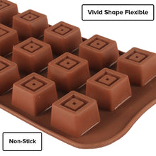 Load image into Gallery viewer, Finedecor Silicone Cuboid Shape Chocolate Mould - FD 3147, (15 Cavities)