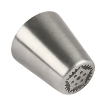 Load image into Gallery viewer, FineDecor Russian Piping Tip, Cake Decoration Nozzle Cream Icing Nozzle Tip Stainless Steel Nozzle Cream Puff Decor Pastry Icing Tool, 1psc (F5)