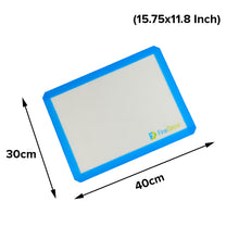 Load image into Gallery viewer, FineDecor Non-Stick Silicone Baking Mat (15.8 *11.8inch)/(40*30cm) Baking Sheet Rolling Dough Mat Cake Cookie Macaron, WHITE (SMALL) - FD 3388