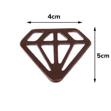 Load image into Gallery viewer, FineDecor Diamond Pattern Silicone Chocolate Garnishing Mould (6 Cavity), Diamond Shape Garnishing Sheet For Chocolate And Cake Decoration, FD 3517