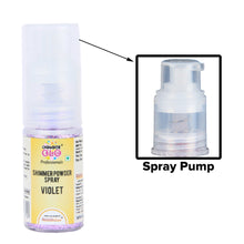 Load image into Gallery viewer, ColourGlo Edible Shimmer Powder Spray (Violet), 5g