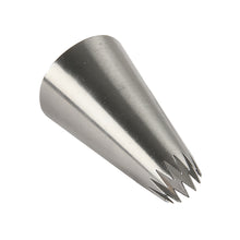 Load image into Gallery viewer, FineDecor Large Piping Tip, Stainless Steel Icing Piping Nozzle Tip, Cake Decorating Tools Cream Puff Decor Pastry Icing Tool for Baker, 1psc (C14)